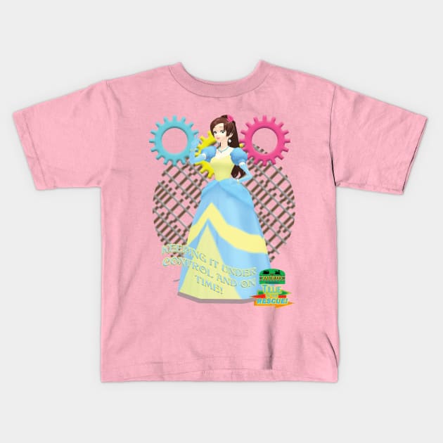 Mrs. Ella - "Crotoonia's Tillie to the Rescue" Kids T-Shirt by TheMilanTooner